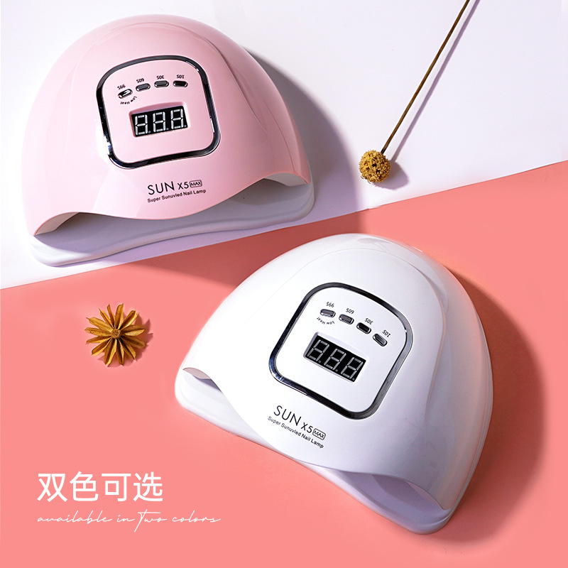 shanilak factory direct sale SUNX5MAX 150W nail art phototherapy machine, no blackening hands, 45 LED quick-drying, intelligent sensing details Picture