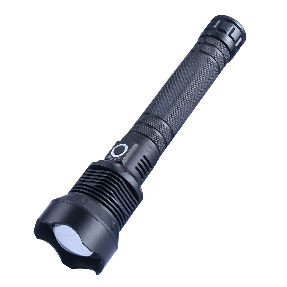 Cross-border P70 high-intensity flashlight, rechargeable ultra-bright 5000, multi-functional xenon lamp, home and outdoor 26650 Item Picture