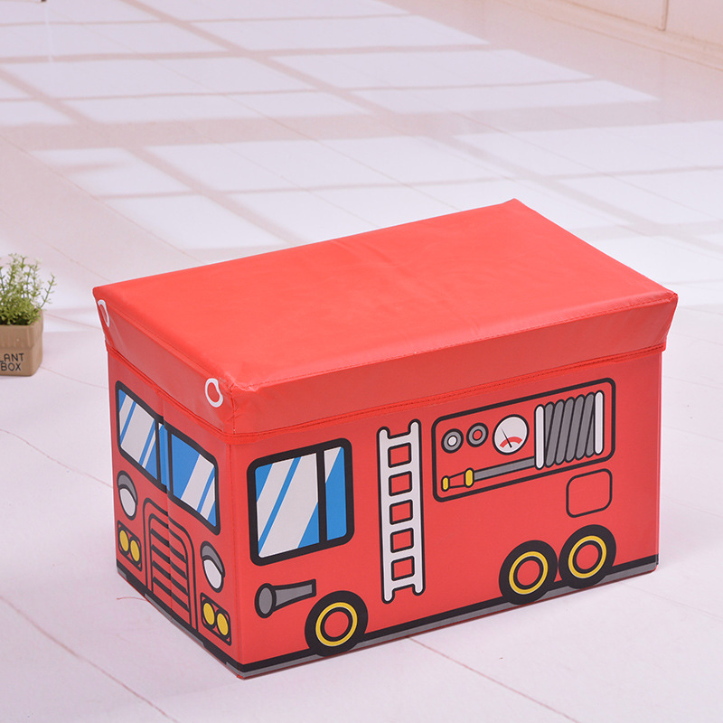Cross-border best-selling cartoon storage stools, folding storage stools, household daily necessities, large storage boxes, wholesale from manufacturers Application Scenario