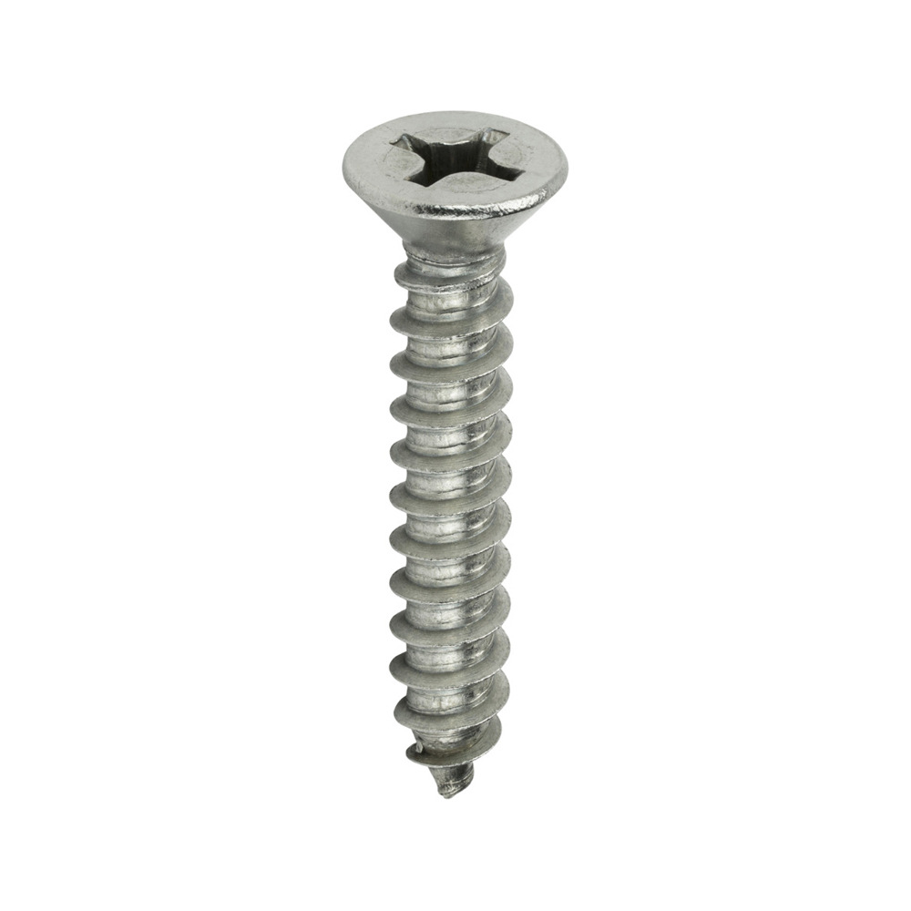 304 stainless steel countersunk self-tapping screws, flat head cross self-tapping nails, special wood screws for anti-corrosion wood, pointed tail screws Item Picture