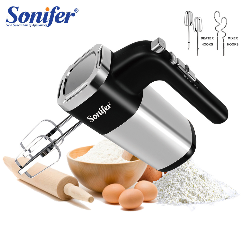 销量过万Sonifer 家用大功率打蛋机烘培电动打蛋器 SF-7017