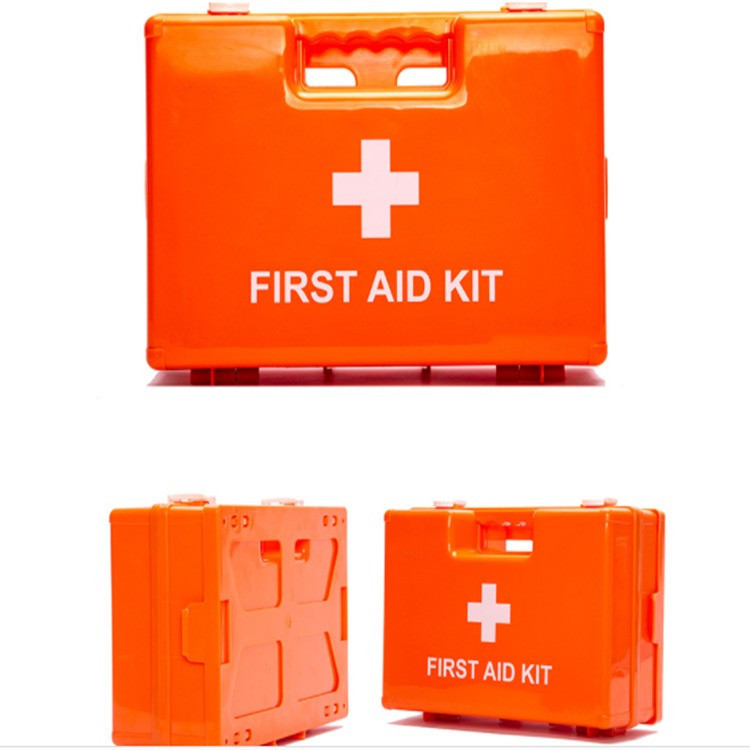 Large ABS first aid kit, wall-mounted medical kit, earthquake disaster prevention and rescue kit, annual inspection and review medical kit for factories and enterprises Item Picture