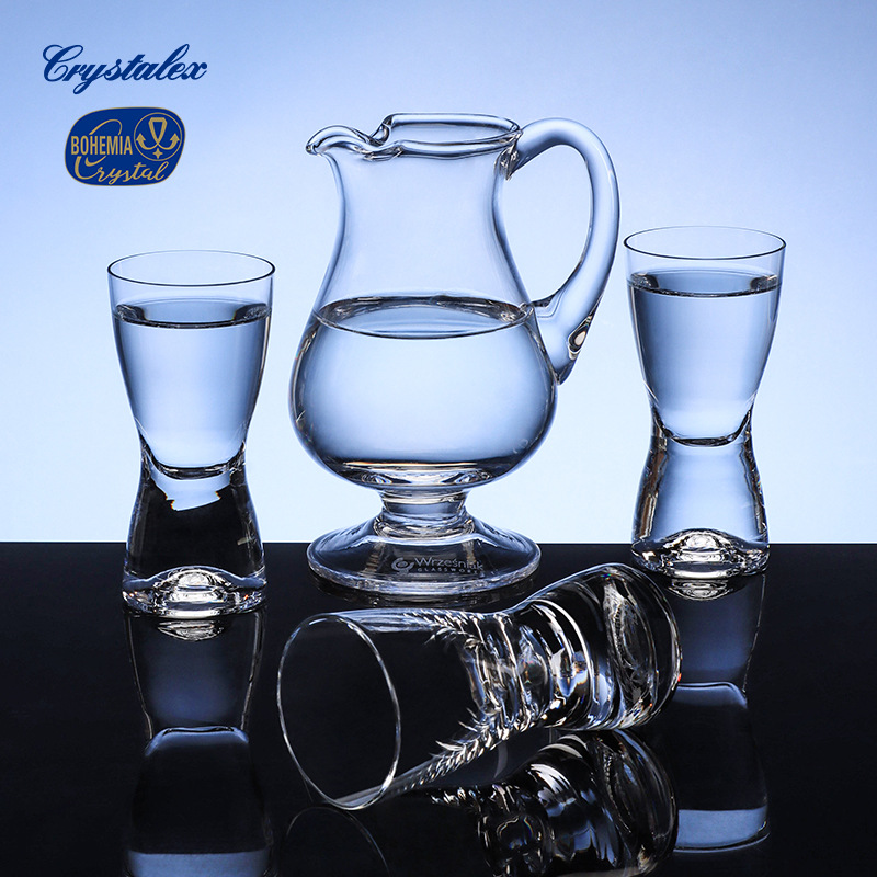 Czech Lexus imported lead-free crystal wine cups, spirits cups and wine dispensers for home, business and gift wholesale details Picture
