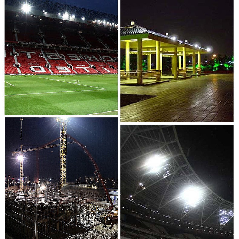 High-brightness LED solar floodlights, outdoor strong light long-range energy-saving photovoltaic modules, mini projectors, suitable spotlights details Picture