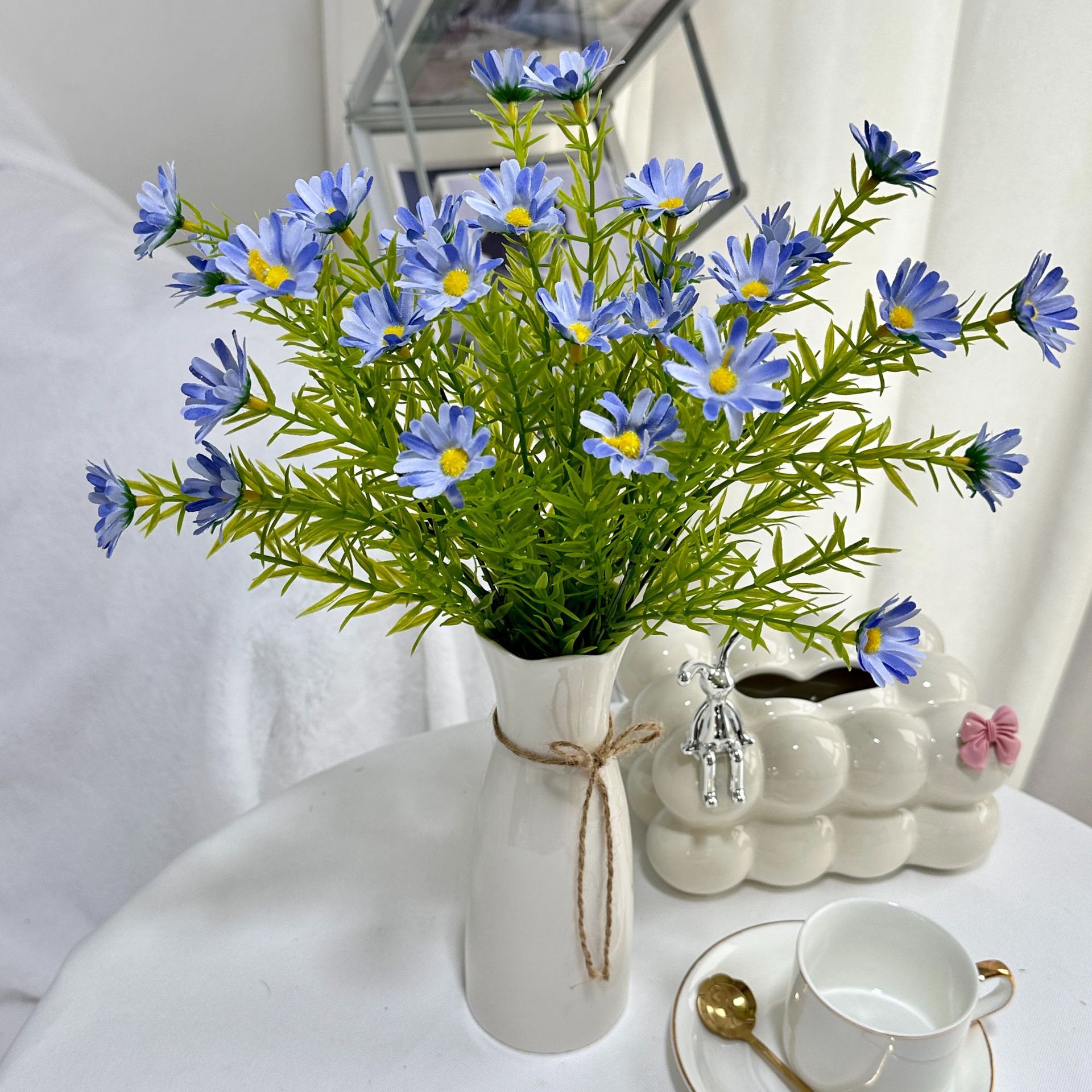 仿真花配件/花杆/仿真水果配件/蝴蝶插杆/工艺品配件细节图