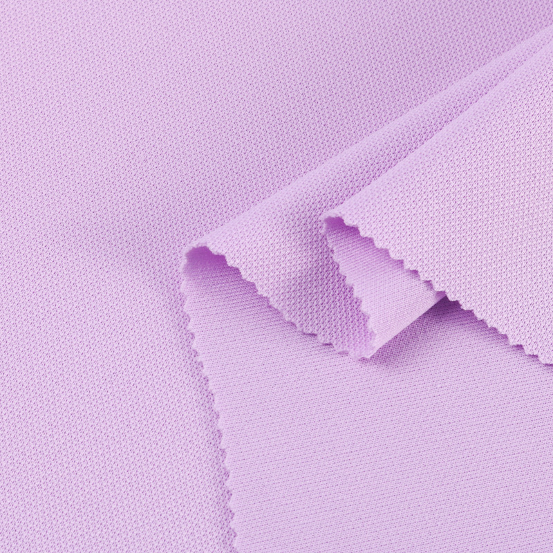 Polyester ammonia air layer fabric, health fabric, moisture-absorbing elastic knitted fabric, sports school uniform fabric in stock Application Scenario