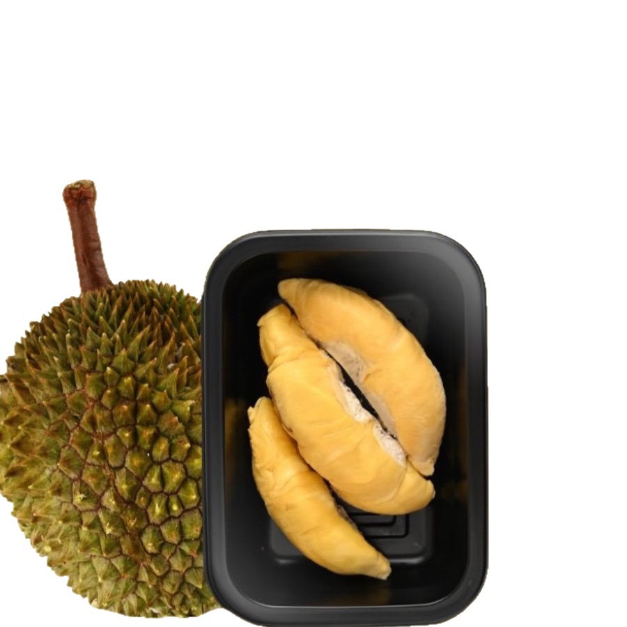 Premium Malaysian d197 Musang King durian pulp, original seasonal, 400g net weight, frozen and fresh-locked in box Application Scenario