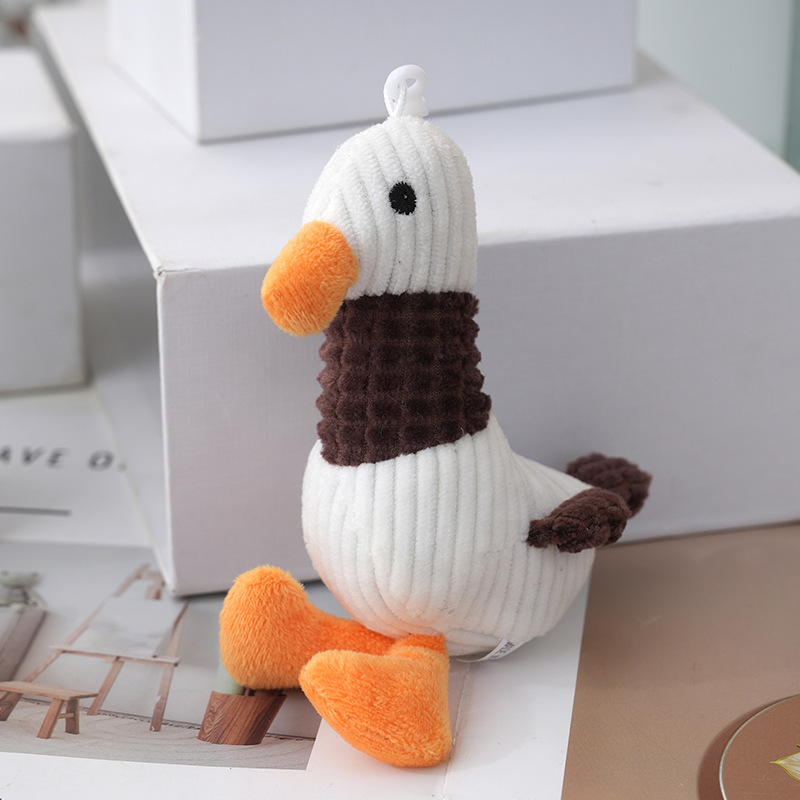 Cross-border cute cheering duck pendants, plush dolls, figurines, bags, pendants, keychains, dolls, doll manufacturers wholesale Application Scenario