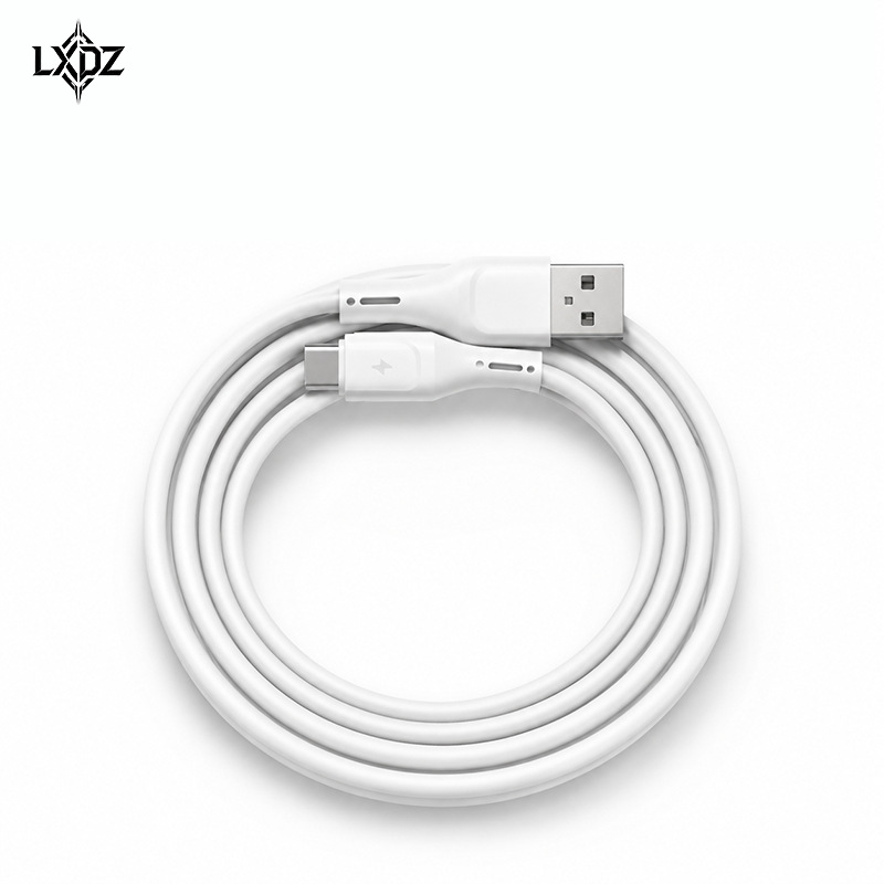 The 20W Type-C liquid silicone macaron fast charging data cable is suitable for Apple 15-17PD fast charging wires Item Picture