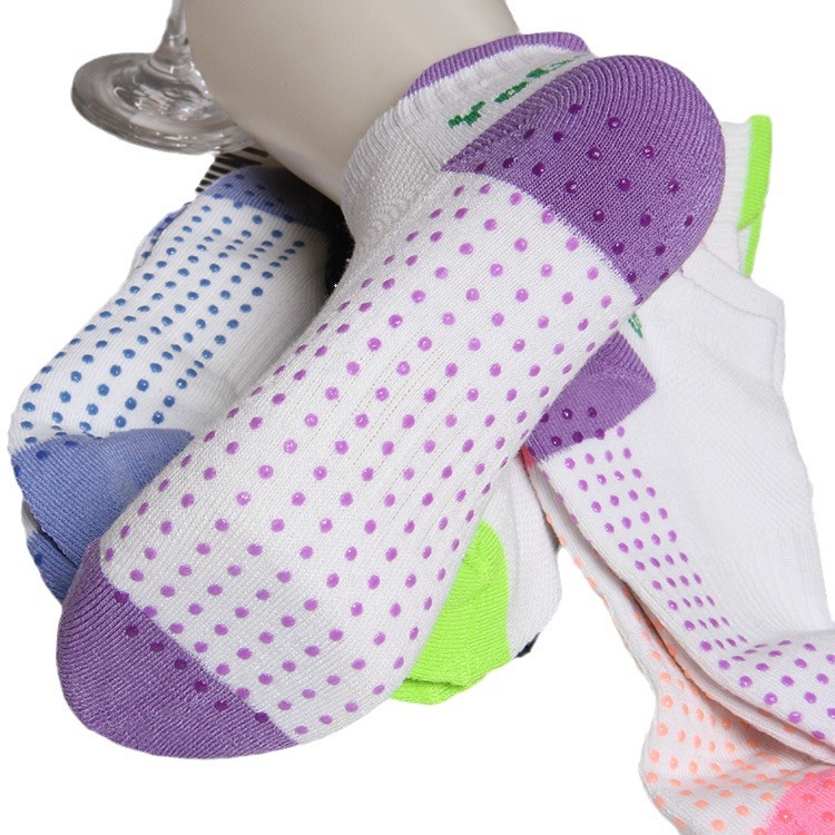Fábrica directa comercio exterior venta caliente ecológico calcetines de yoga calcetines de yoga calcetines deportivos calcetines de barco calcetines antideslizantes en stock al por mayor Item Picture