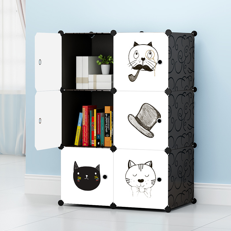 玩具储钠柜/儿童玩具收纳箱/小学生玩具盲盒类/玩具书收纳柜白底实物图