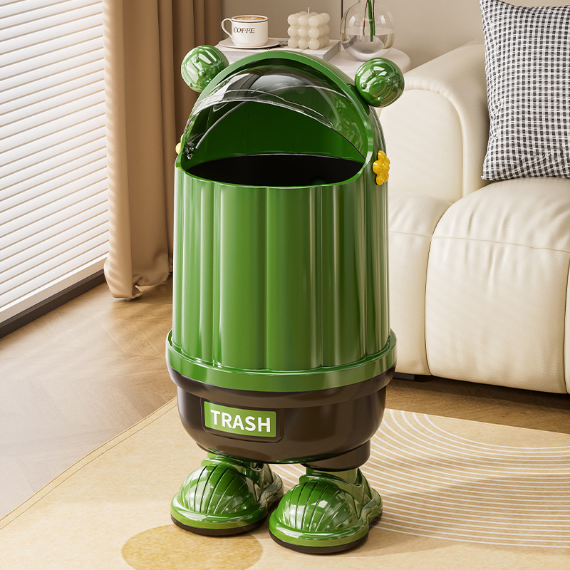垃圾桶家用大号大容量高级感客厅卧室卫生间滑动开盖可移动垃圾筒