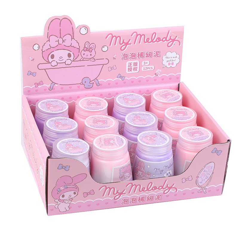 Phantom Mud Bubble foam multi-bottle cartoon bathtub scene illustration Luminous toy produced by Summer Children's Toy Factory Item Picture