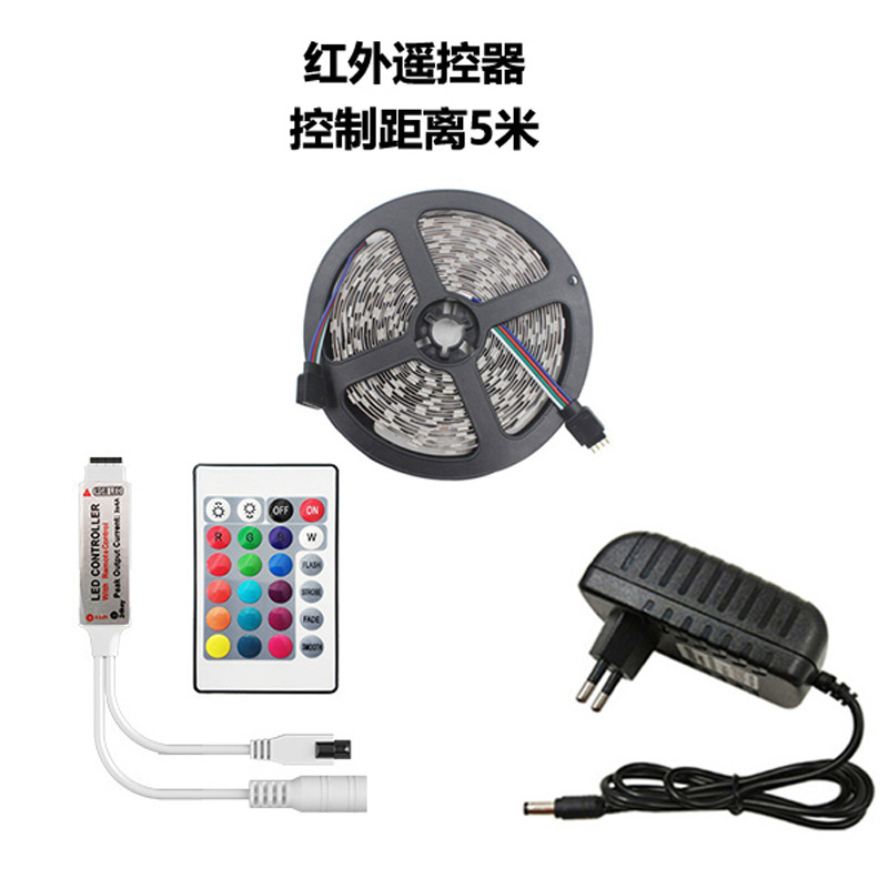LED light strip 2835/5050RGB waterproof light strip infrared Bluetooth WiFi controller set is selling well on Amazon Application Scenario