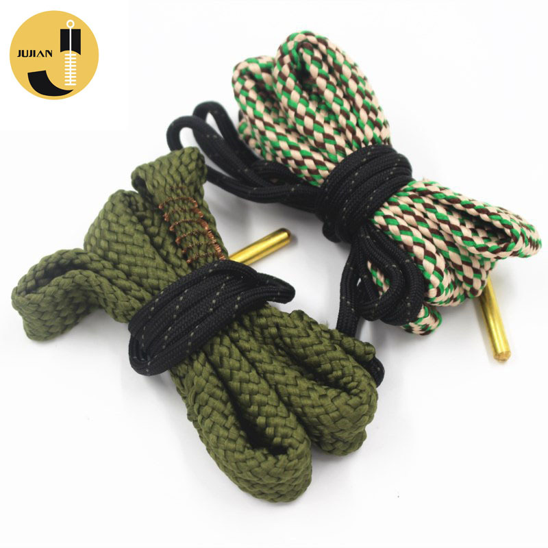 Wholesale of cross-border gun ropes of various specifications 12GA/5.56MM/7.62MM/9MM, cleaning cotton brushes, gun barrel brushes, and rope brushes Item Picture
