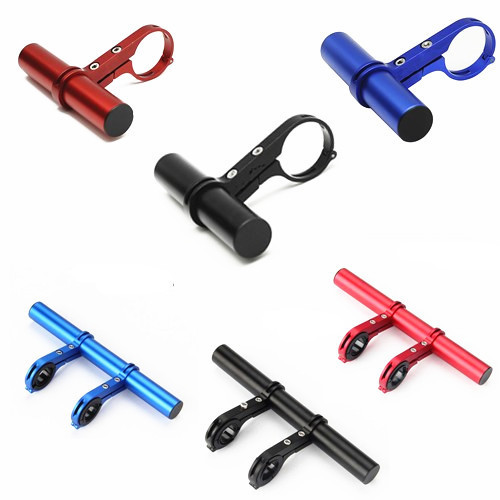 Bicycle handlebars, multi-functional expansion frame, extension frame, lamp, flashlight stand, clamp, cycling equipment details Picture
