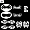 Facial painting sticker sets, body painting, children's pigments, makeup artist, professional water-soluble facial templates wholesale details Picture