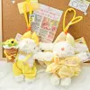 Wholesale of hanging ear rabbit plush pendants, the same style of Xiaohongshu plush dolls, creative handmade doll bags, figurines and pendants Application Scenario