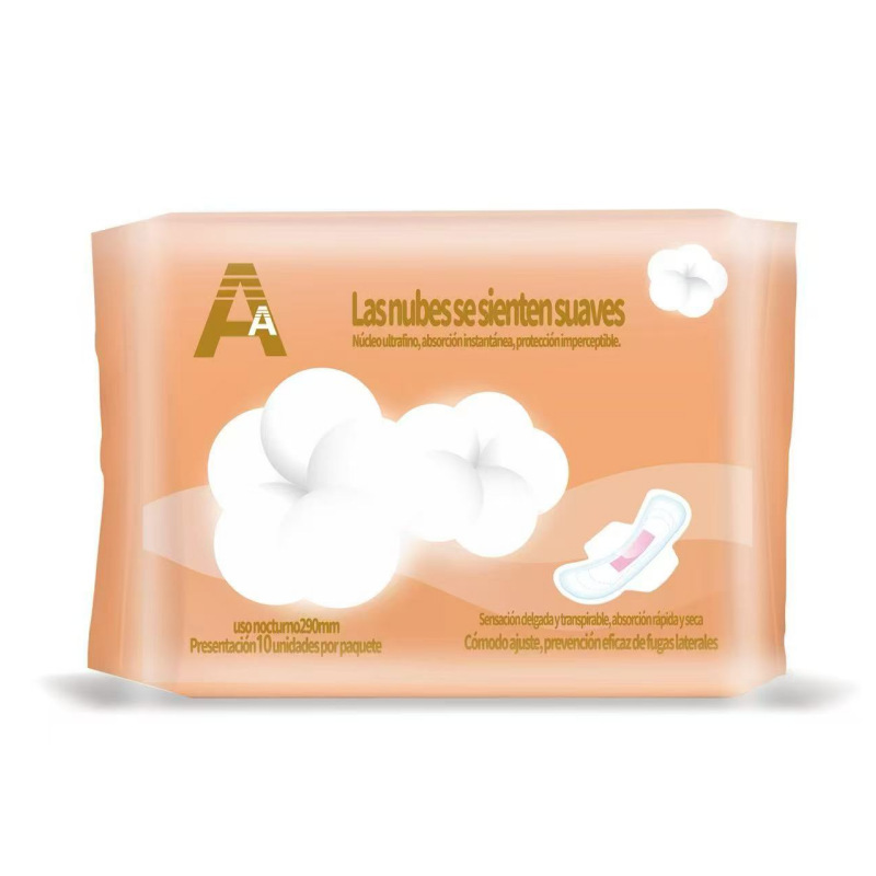 卫生巾/卫生棉/姨妈裤/卫生巾护垫/女生用品白底实物图