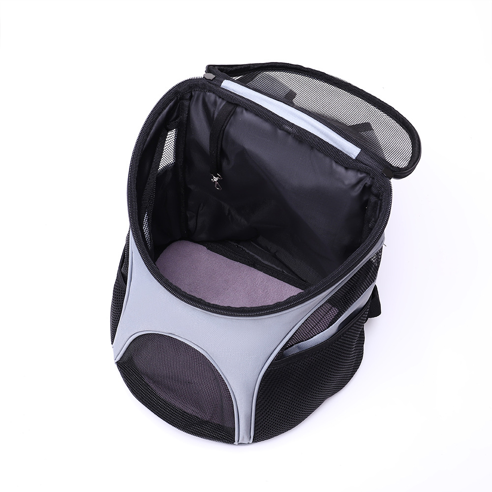 Rongka Pet Cross-border Pet Bag, Portable Bag for going out, Cat and Dog Backpack, Foldable pet chest Breathable Pet Backpack Item Picture