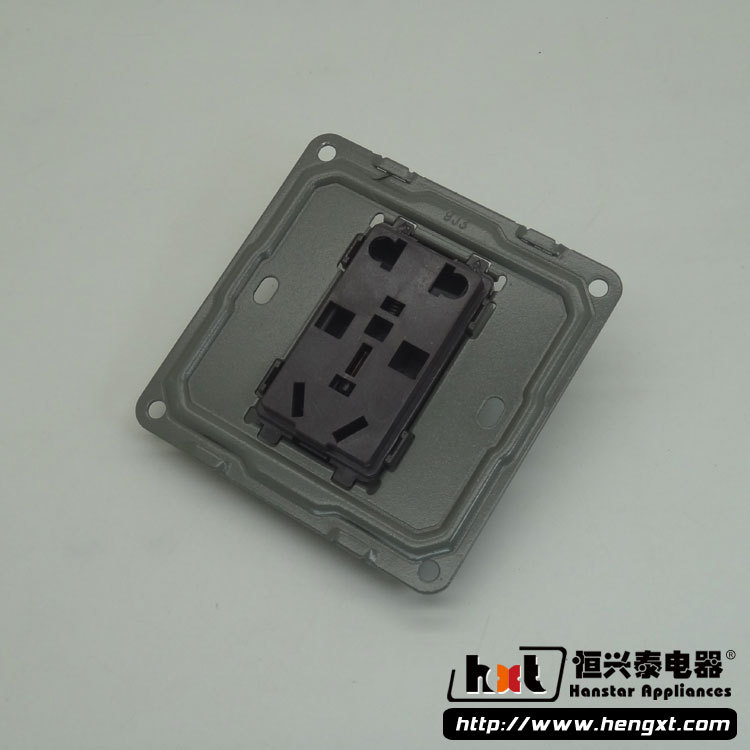 Concealed 5-hole socket S06 series engineering model household 86 type electrician wall switch panel manufacturer wholesale details Picture