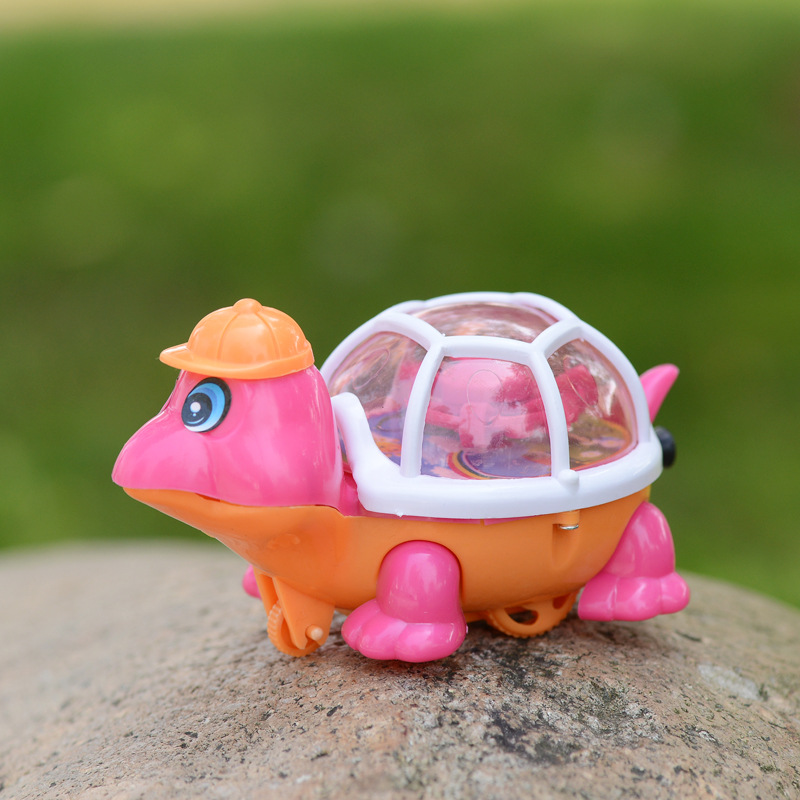 Creative stringing, glowing turtles, crawling turtles, baby children, kindergarten toys, street vending, hot sales, gift wholesale details Picture
