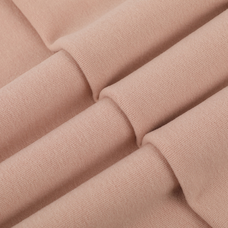 天丝莱赛尔保暖面料环保弹力磨毛针织成人儿童打底家居服保暖面料产品图