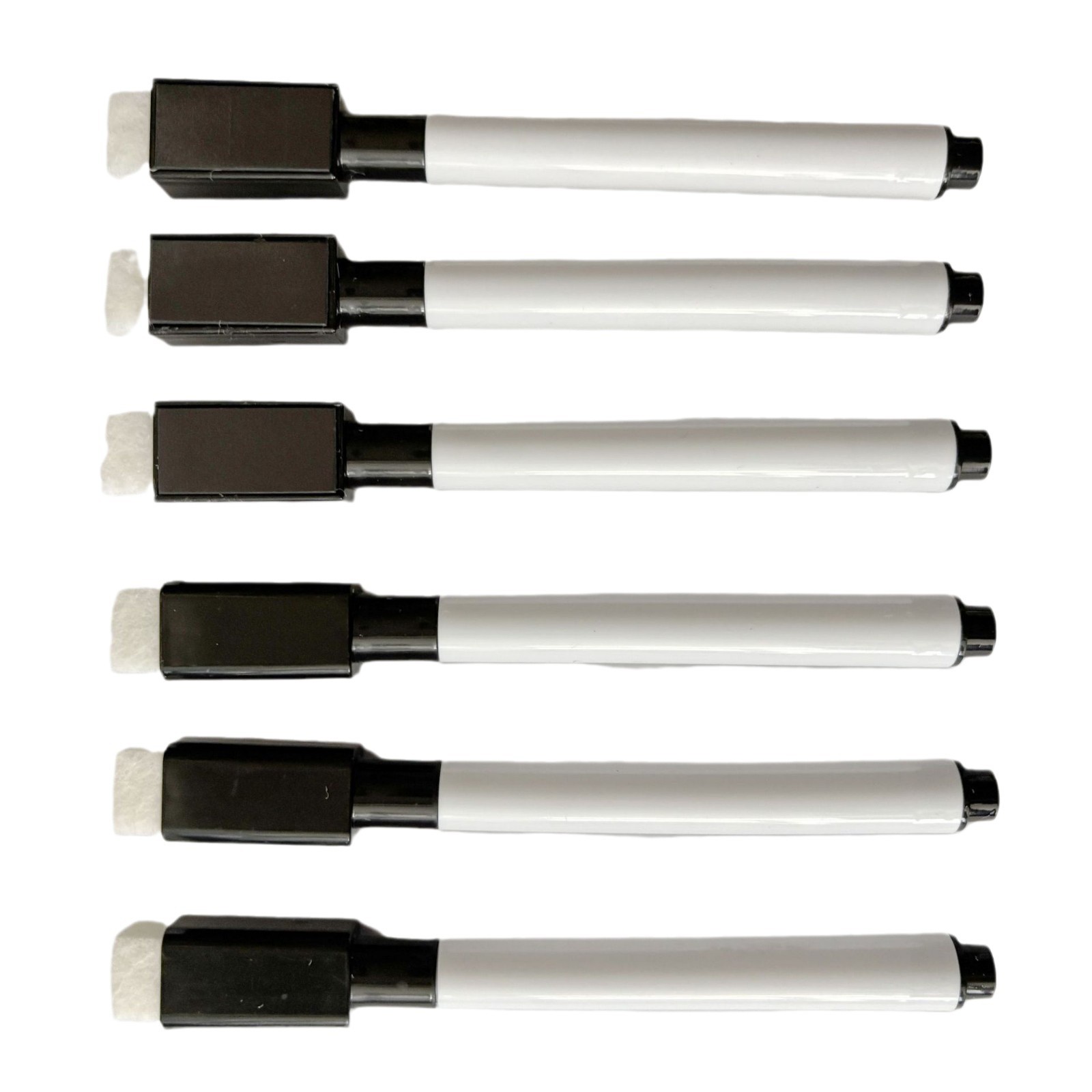 Magnetic whiteboard pens, erasable pens, black core water-based environmentally friendly marker pens with magnetic stickers, cross-border whiteboard marker pens wholesale Item Picture