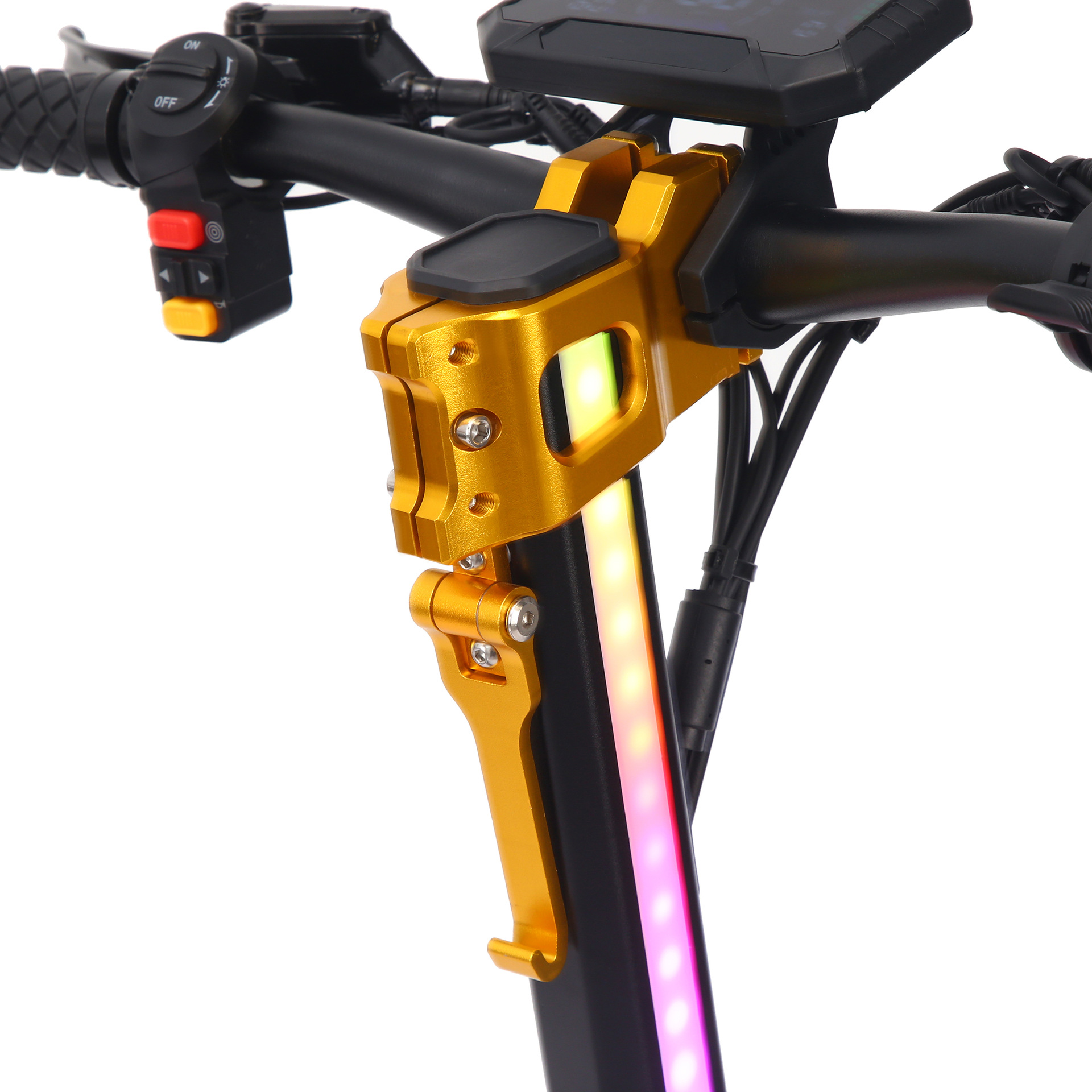 60v high-power three-wheeled electric scooter, cool color lights, full-color TFT instrument panel electric vehicle, adult mobility vehicle Application Scenario