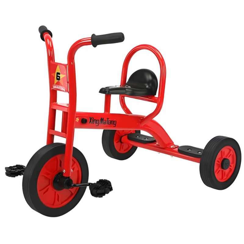 Cross-border kindergarten children's tricycle, early childhood education multi-person pedal tricycle, balance vehicle, one-piece consignment, factory direct sales Item Picture
