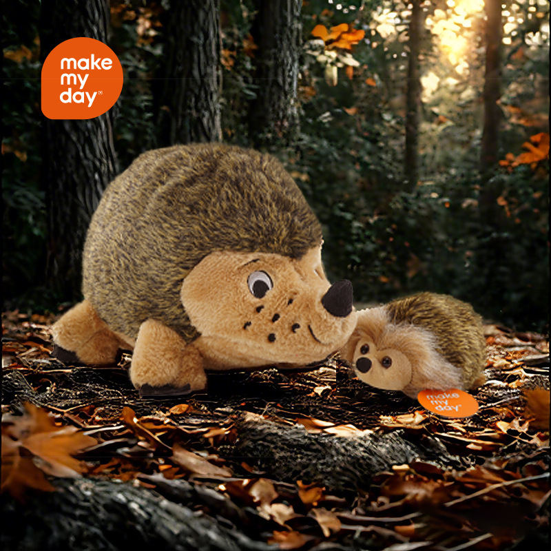 超可爱逼真刺猬 毛茸茸刺猬仿真沙漠刺猬玩偶小刺猬公仔现货批发