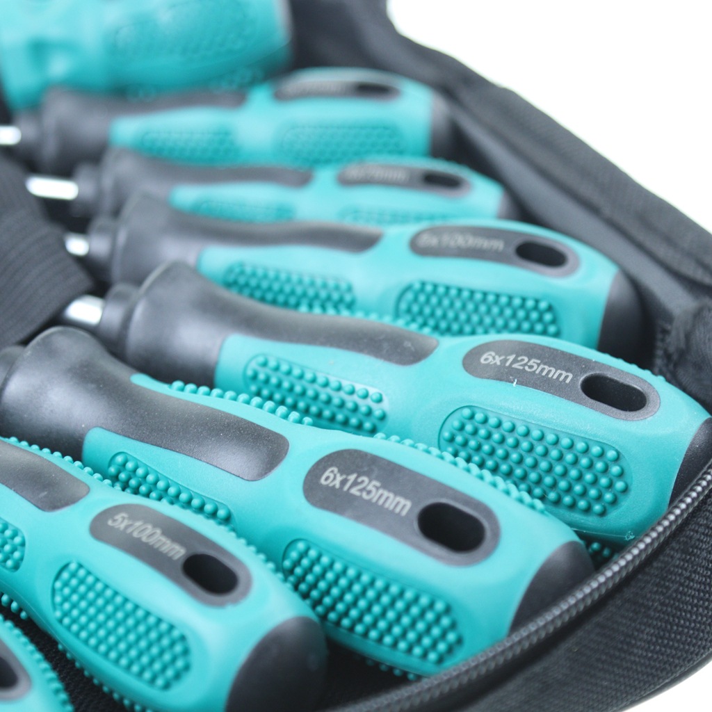 A set of 9 cross-border cross-head screwdrivers, a multi-functional combination of hardware tools with magnetic 6-9 pieces, and a toolkit Application Scenario