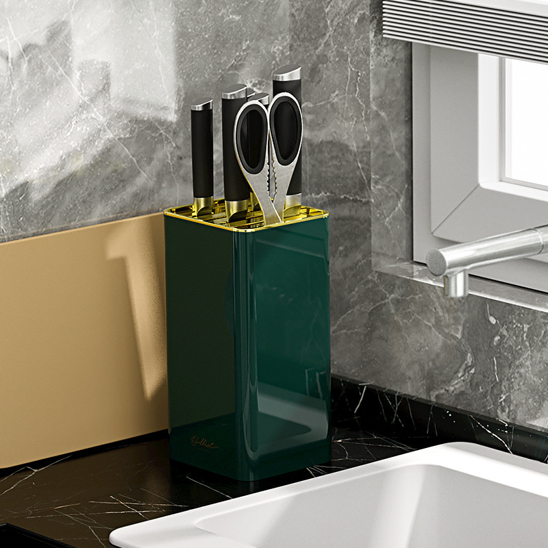 حاملات سكاكين منزلية، سكاكين بلاستيكية، رفوف سكاكين مطبخ Specification image