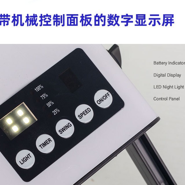 Evergreen Factory wholesals 14-inch five-in-one floor fans, household standing oscillating electric fans, and large cross-border fans from South America Application Scenario