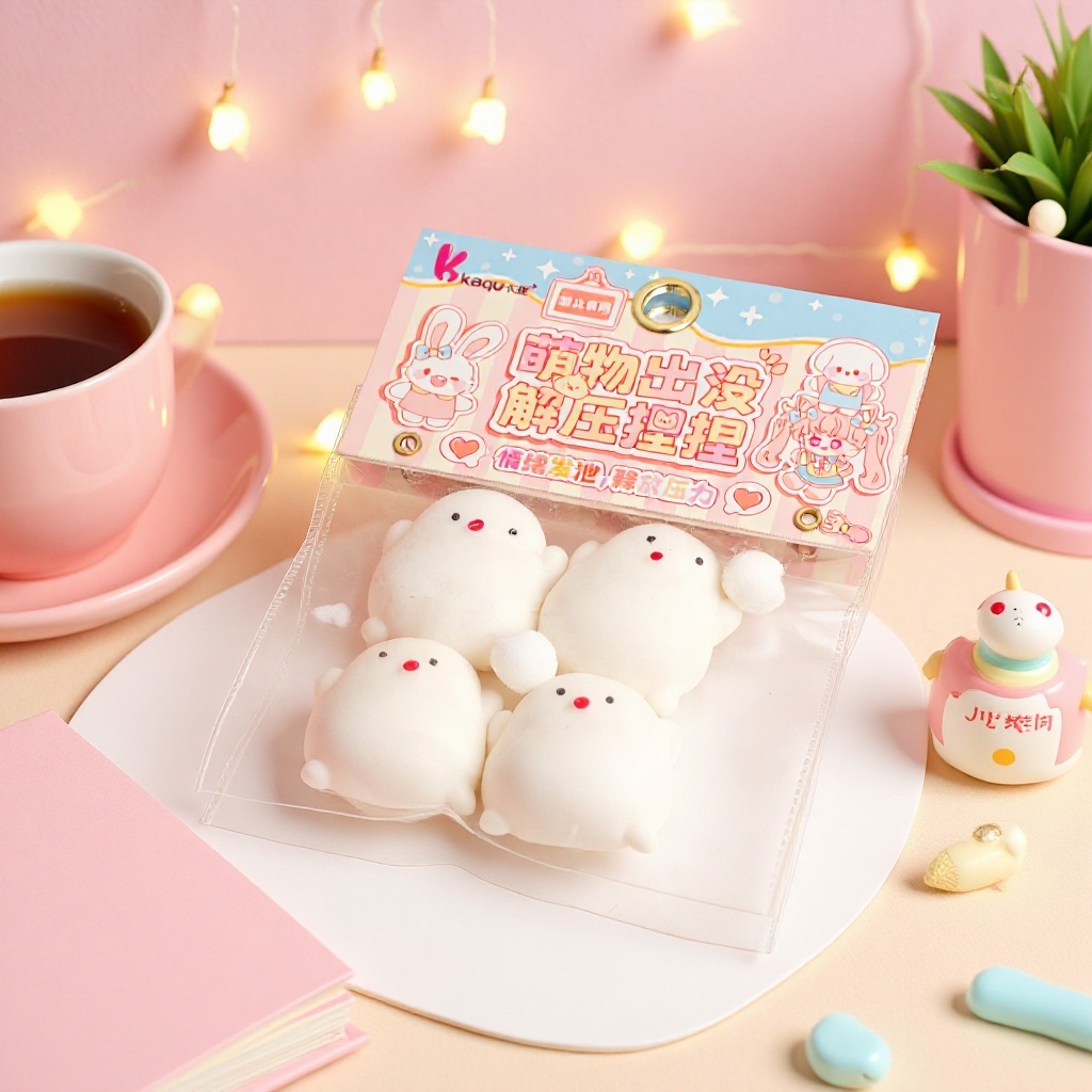 Douyin's best-selling "Squeeze Mud" stress-relieving cute gadgets, "Squeeze Squeeze Squeeze" stress-relieving gadgets, fun and interesting night market street stalls wholesale