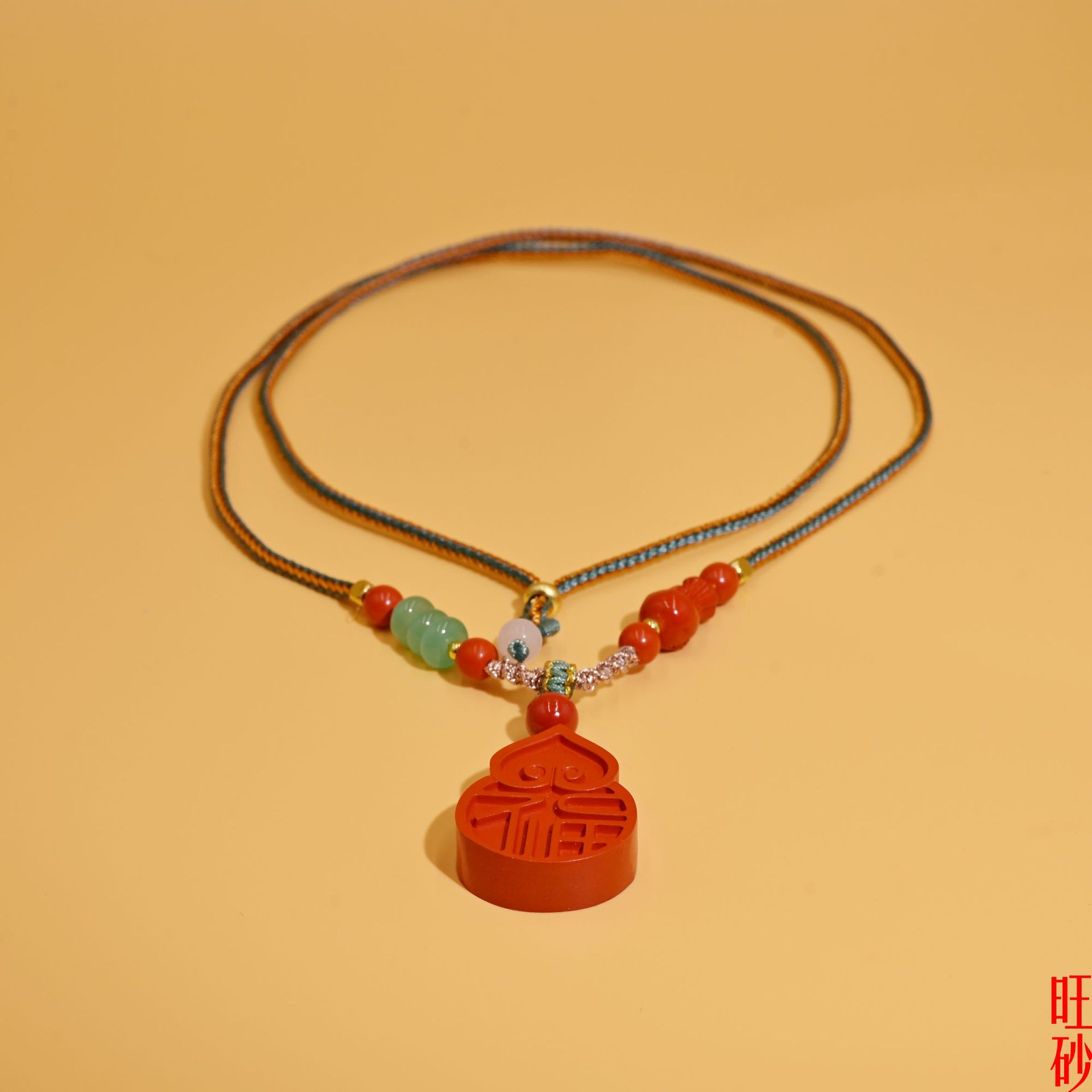 项链/珍珠项链/银饰/新款饰品/鳄鱼皮项链细节图