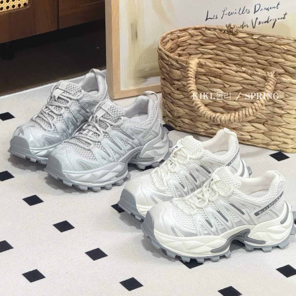 显脚小复古厚底老爹鞋女款2026春季新款小个子增高轻便休闲运动鞋