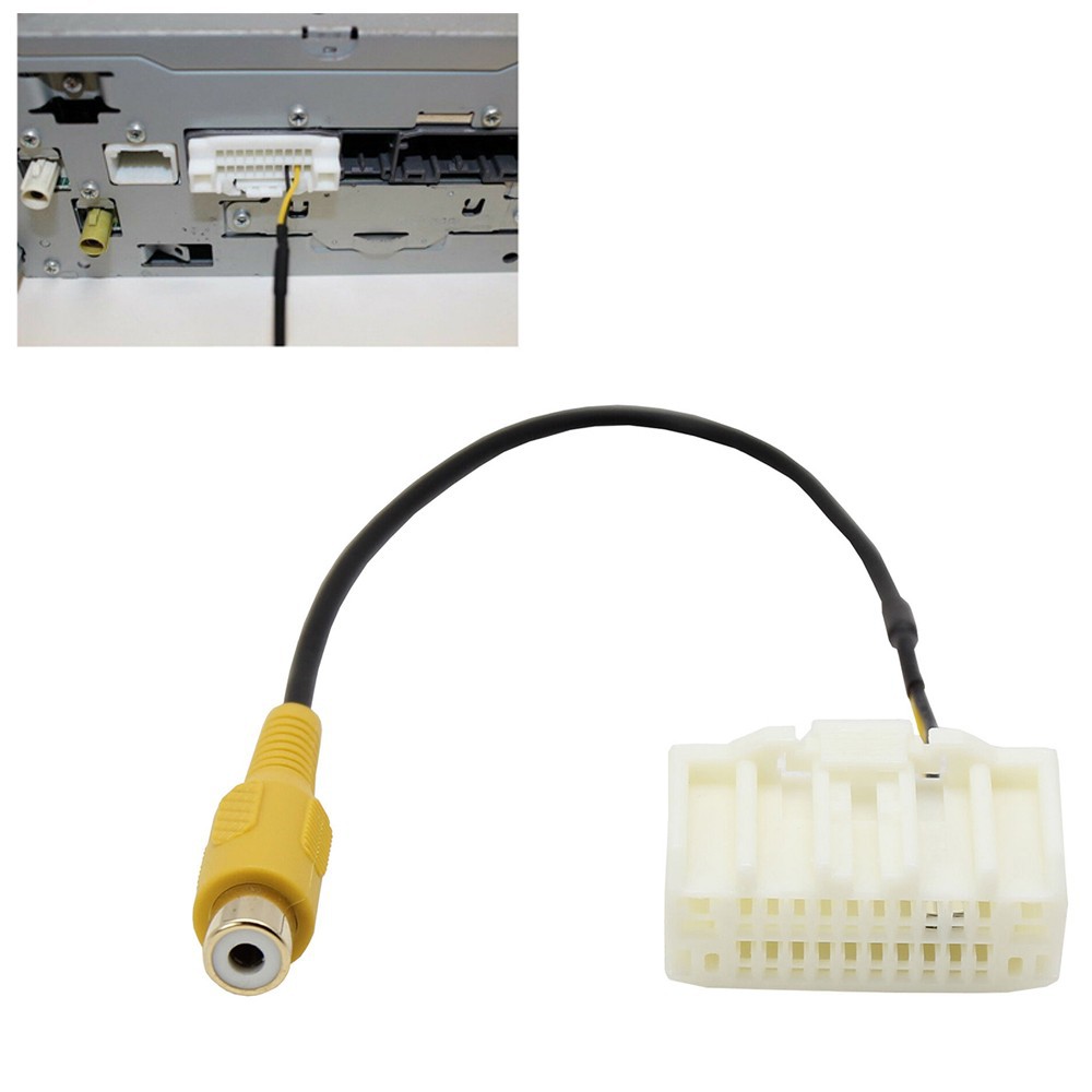 备用摄像头RCA输入视频线束适用克莱斯勒 吉普汽车电子配件电缆                             