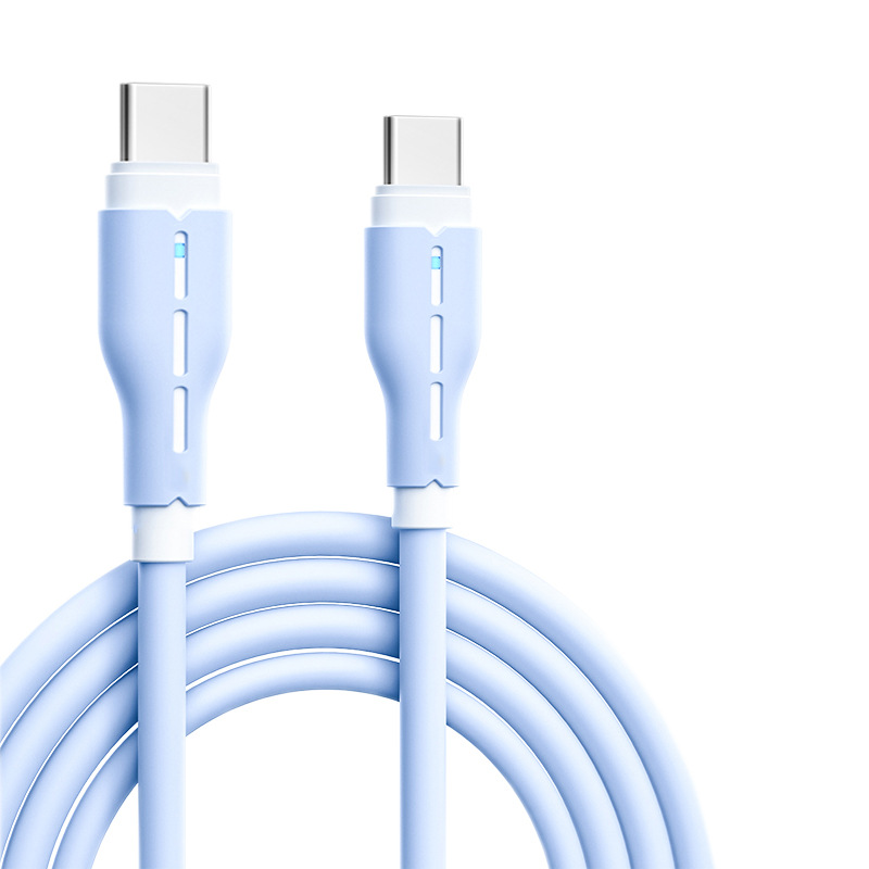120W fast charging dual Type-C data cable PD compatible with Apple 15/14, Huawei Honor, Android 6A flash charger cable Application Scenario