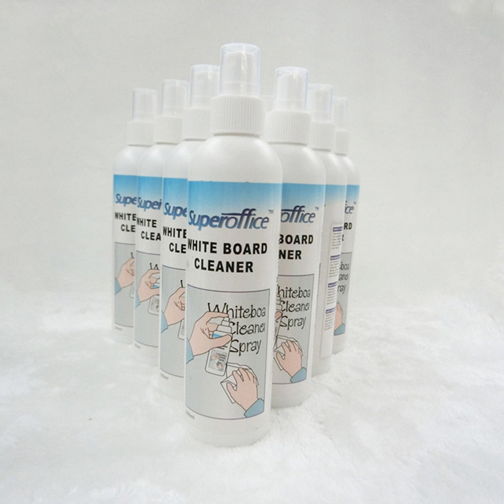 Bottled whiteboard maintenance and cleaning agent, whiteboard pen easy wipe cleaner, writing board office supplies quick clean full figure
