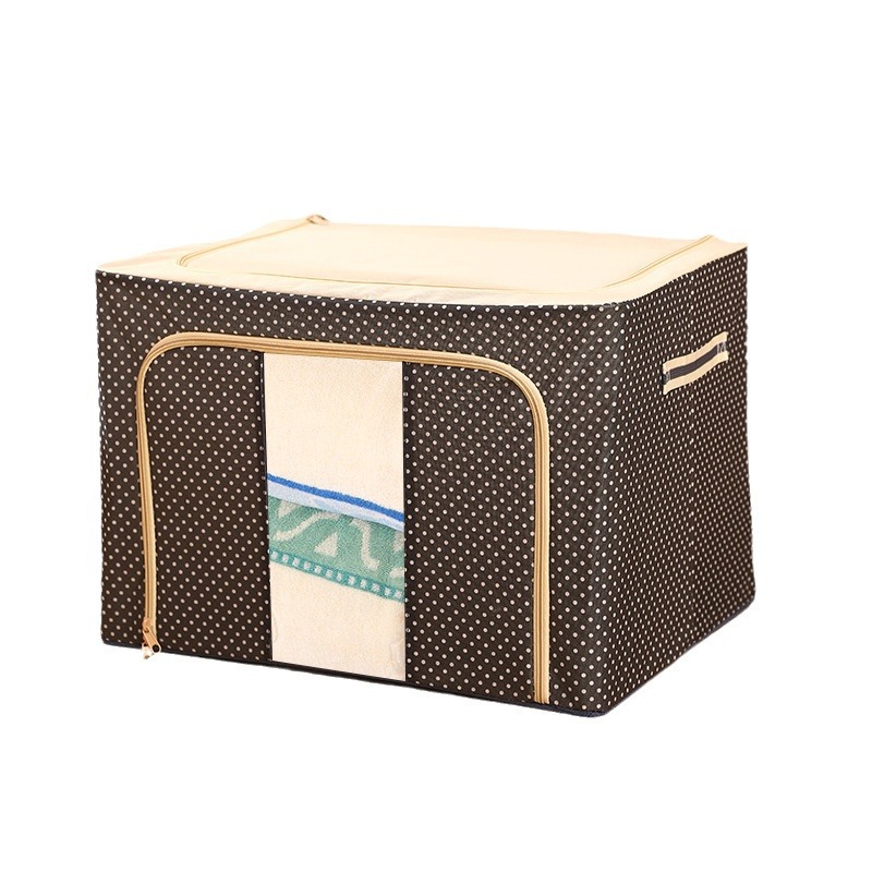 露营收纳箱80L带轮整理箱可叠放防尘收纳篮户外旅行箱