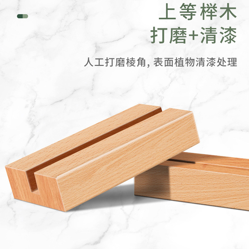 Cross-border A5 table number, A6 solid wood menu, wine table number, a4 beech wood menu display board, table sign, acrylic table card, Western restaurant dish introduction, seating arrangement, cafe price tag, booth, hotel table, dining table, sign, wooden display Application Scenario