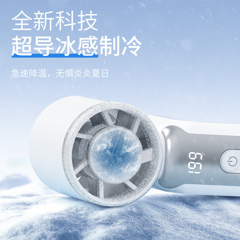 K813 Mini handheld fan, USB charging, long-lasting battery life, portable outdoor fan details Picture