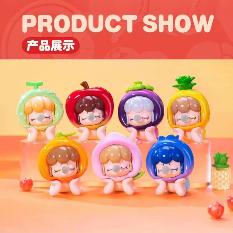 BabyNanci水果系列mini盲盒手办可爱摆件公仔玩具女生