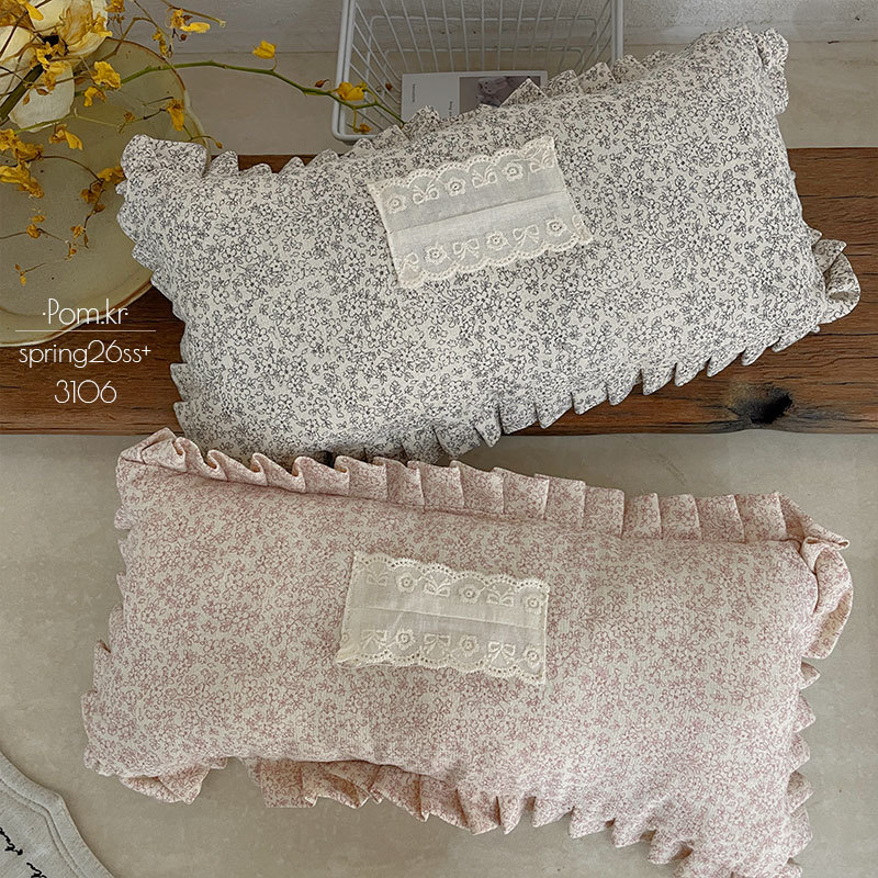 Lace lace rectangular throw pillow, throw pillow blanket shaped sofa pillowcase details Picture