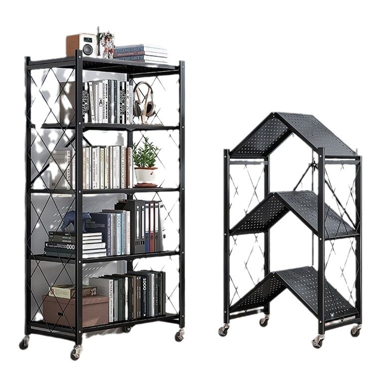 Multi-functional non-drilling perforated board storage rack, grey metal storage rack, clothing organization and storage supplies Item Picture