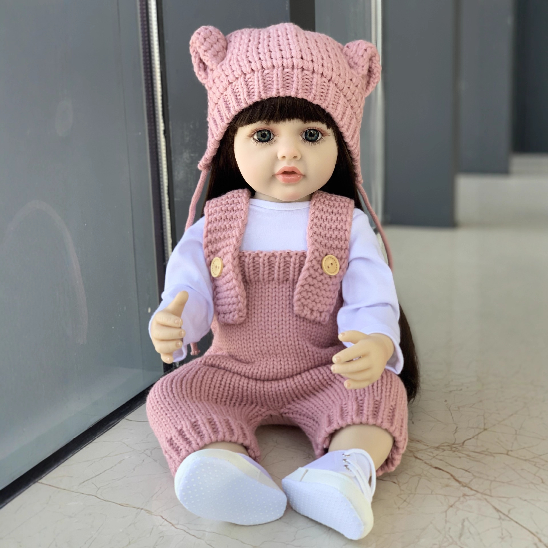 搪胶玩具礼品DollBetty重生娃娃 跨境货源亚马逊TK仿真婴儿娃娃