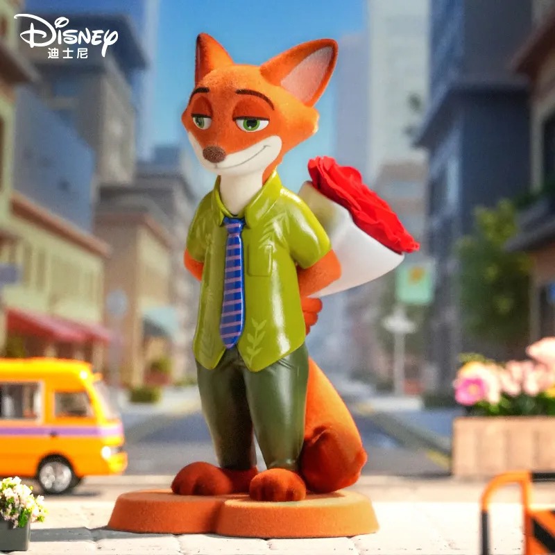 Wholesale of genuine Disney Zootopia series blind boxes, trendy toys, figurines, cute dolls, tabletop ornaments and gifts details Picture