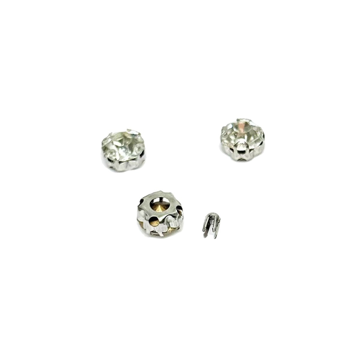 Four-ear hand-stitched drill diy drill, glass claw drill, wedding dress and shoe drill buckle, four-ear claw drill, jewelry accessories wholesale Item Picture