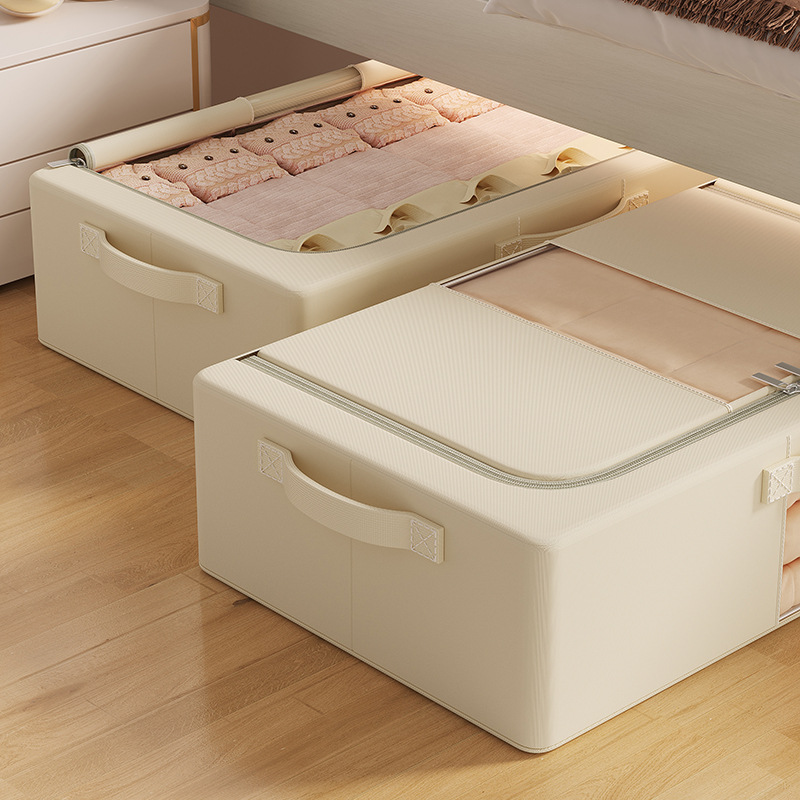 床底收纳箱家用床下装衣服被子整理袋布艺大容量可折叠储物箱神器详情图4